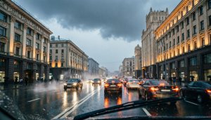 Как ездить в дождь: основные правила в Оленегорске - start-avto51.ru | фото